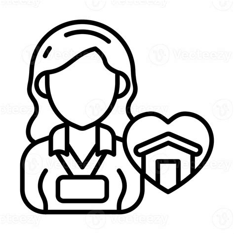 Social Worker icon in vector. Illustration 33296021 Stock Photo at Vecteezy