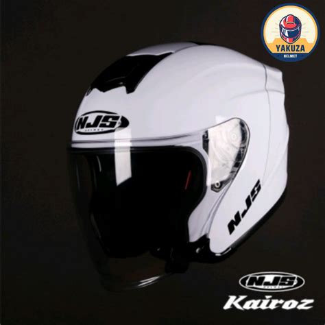 Jual HELM NJS KAIROZ SOLID ORIGINAL Shopee Indonesia