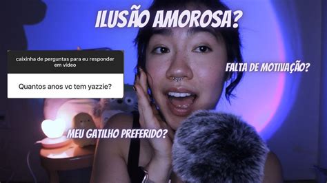 Asmr Respondendo Suas Perguntas Enquanto Fa O Cafun Em Voc Me