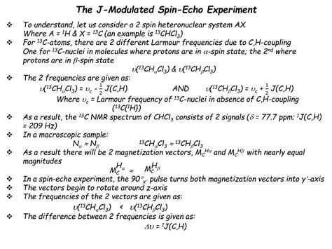 SOLUTION Advanced NMR Lecture 16 Studypool