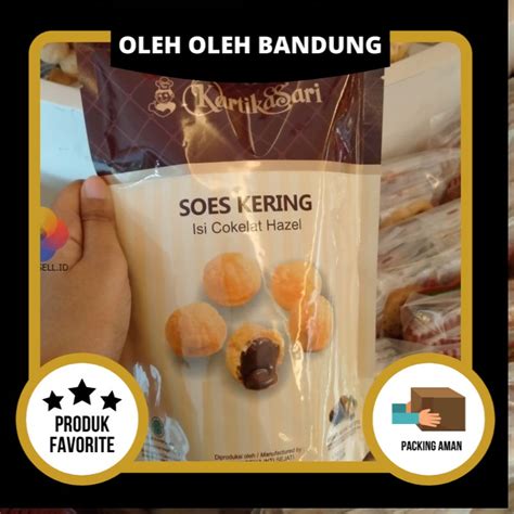 Kartika Sari Chocolate Hazel Dry Soes By Bandung Cakes Shopee