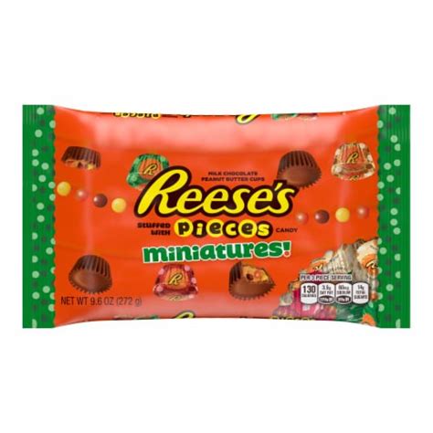 Reese's Miniatures Stuffed With Pieces Candy Peanut Butter Cups, 9.6 oz - Fred Meyer