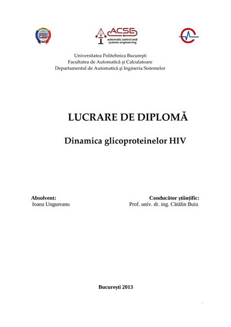 Pdf Lucrare De Diplom Acse Departmentacse Pub Ro Wp Content