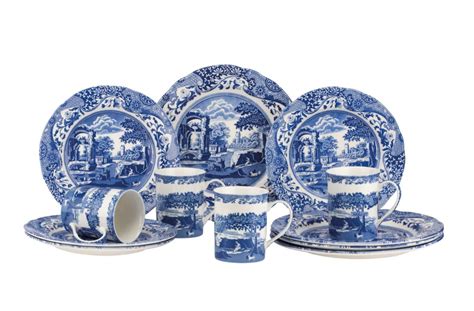 Buy Spode Blue Italian Sets Piece Set Online At Desertcartuae