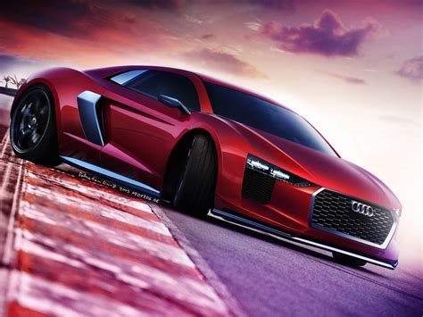 Red Audi R8 Wallpapers - Top Free Red Audi R8 Backgrounds - WallpaperAccess