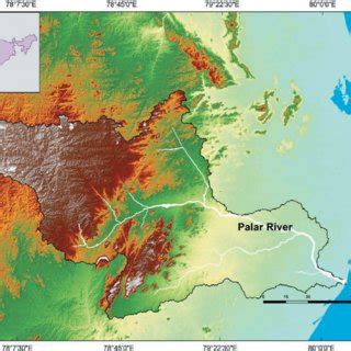 Geology map of the Palar River basin. | Download Scientific Diagram