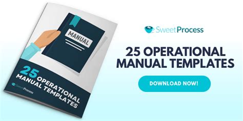 Operations Manual Templates What They Are How To Write Them