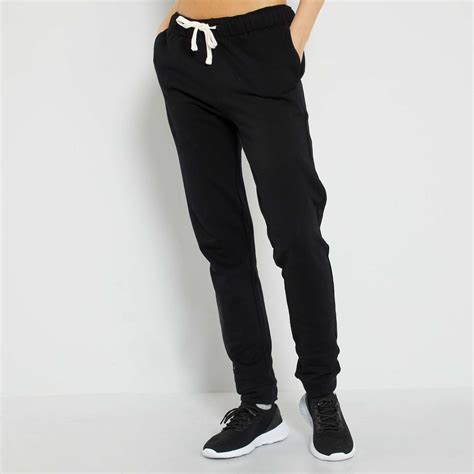 Pantalon De Jogging Femme Noir Kiabi