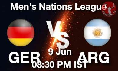 GER Vs ARG Dream11 Prediction Team Live Volleyball 09 Jun 2022