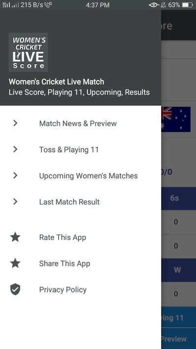 Women's Cricket Live Score APK pour Android Télécharger