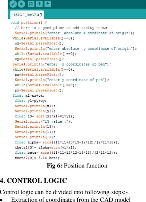 DEVELOPMENT OF ARDUINO CODE FOR SCARA ROBOTIC ARM | Semantic Scholar