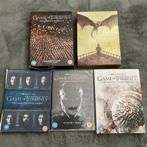 Game Of Thrones Complete Series Seasons Dvd Box Set