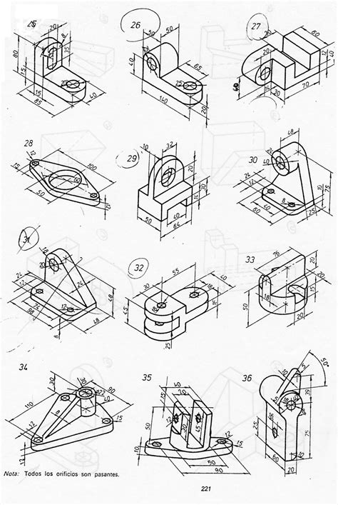 Resultado de imagem para dibujo técnico básico Autocad isometric