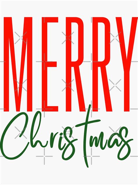 "Merry Christmas Red & Green Typography Design for Christmas Holidays ...