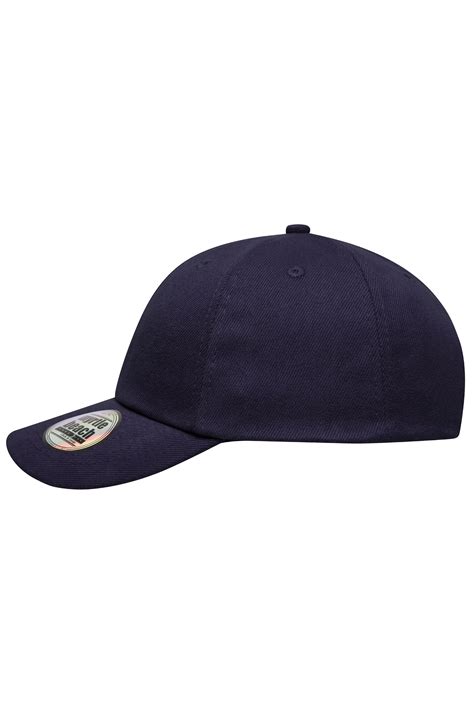 Unisex 6 Panel Heavy Brushed Cap Navy Daiber