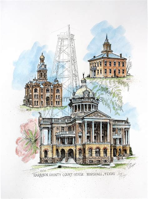 Harrison County Courthouse – Larry Bridges Art