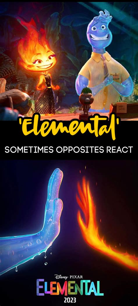 Pixar Debuts Elemental Trailer And Announces Voice Cast The Walt