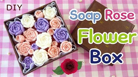 Soap Carving How To Make A Flower Box With Carved Soap Roses Diy Real Sound Youtube