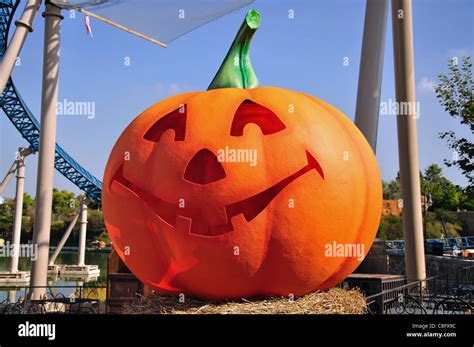 Halloween Pumpkin Sésamoaventura Portaventura Theme Park Salou