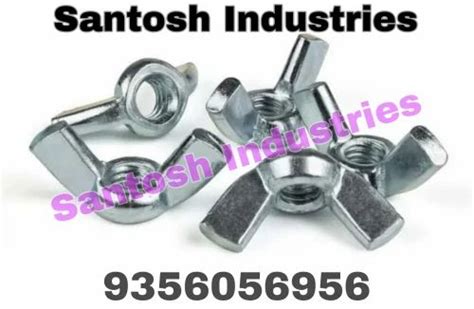 Mild Steel Cold Forged Wing Nut 6 Mm At Rs 1 Piece In Ludhiana ID