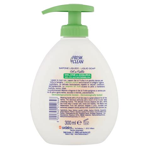 Sapone Liquido Gel Frutta Ml Fresh Clean Dambros Ipermercato