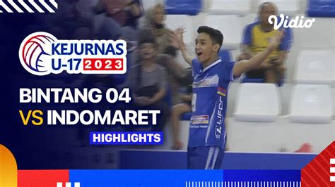 Putra Bintang Vs Indomaret Highlights Kejurnas Bola Voli