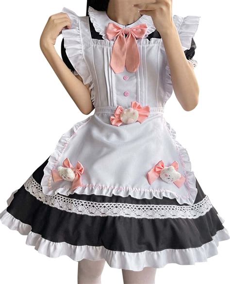 Hoothy Herren Maid Dress Sexy Outfits Women Uk French Maid Outfit Anime