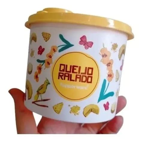 Tuppperware Redondinha Floral Queijo Ralado Ml Parcelamento Sem Juros