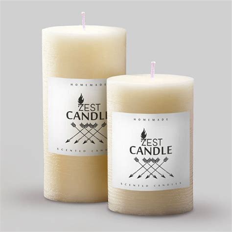 Candle Label Printing Durable And Heat Resistant Printrunner Worksheets Library