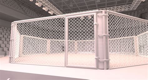 Ufc Arena 3d Model 99 Max Obj Fbx 3ds Free3d