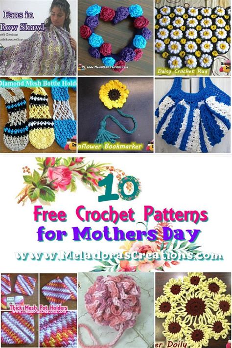 10 Free Crochet Patterns For Mothers Day Pattern Round Up Crochet