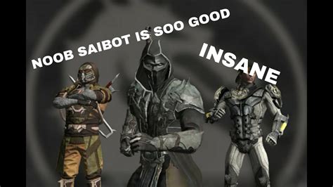 Noob Saibot Is Soo Good With Unblockable He Is Insane Mk