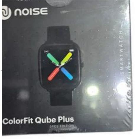 Black Rectangular Noise Colorfit Pro Smart Watch For Daily At 3000