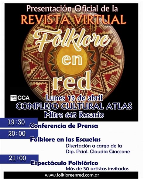 HACE UN AÑO PRESENTAMOS EN SOCIEDAD LA REVISTA VIRTUAL FOLKLORE EN RED