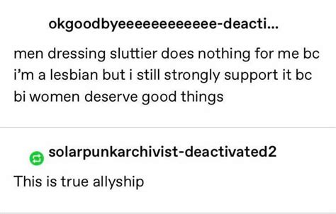 Bi And Gay Women Solidarity R Actuallesbians