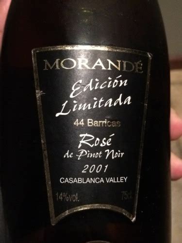 Morandé Edición Limitada 44 Barricas Rosé de Pinot Noir Vivino US