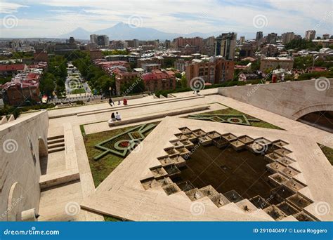 View From The Fourth Level Terrace Cafesjian Center For The Arts At