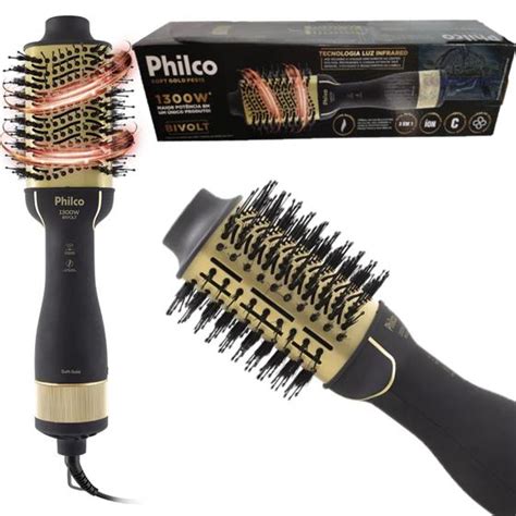 Escova Secadora Philco Soft Gold Pes Velocidades Escova