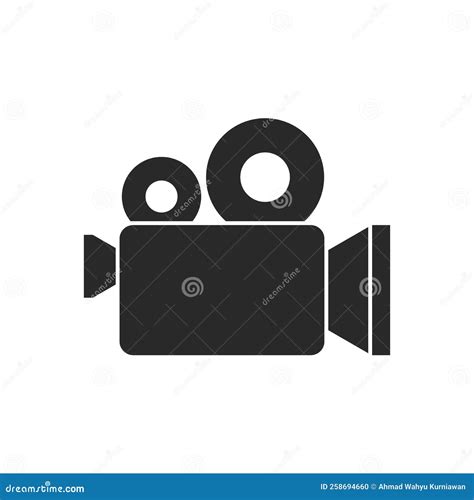 Movie Recorder Icon Stock Vector Illustration Of Broadcasting