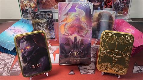 New TCG Opening Rise TCG Collectors Edition Box Sample 1 August