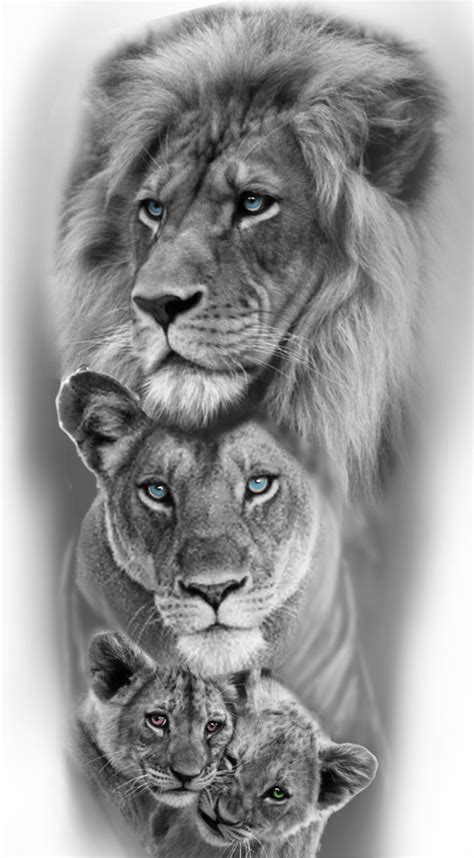 Lioness and cub tattoo – Artofit