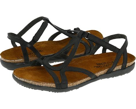 Womens Naot Dorith Sandal Black Raven Leather