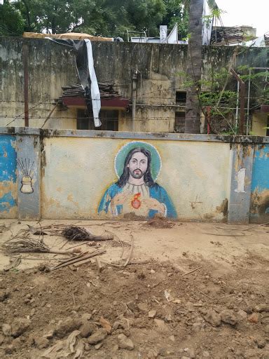 Jesus Christ Wall Painted Mural Portal in Anna Nagar West Tamil Nadu ...