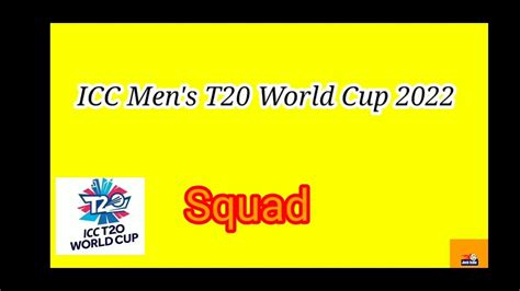 Icc Men S T20 World Cup 2022 India Playing 11 Lightwing9355 Youtube