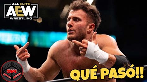 Ncreible Campeon De Aew Recibe Fuertes Criticas Por Aparecer En Una