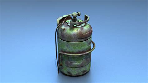 Artstation Gas Bottle