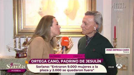 El Inc Modo Momento Que Hace Pasar Jos Ortega Cano A Esta Reportera De