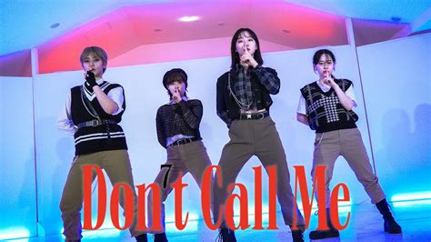 [4k] Shinee 샤이니 Don T Call Me Dance Cover 커버 댄스 Youtube