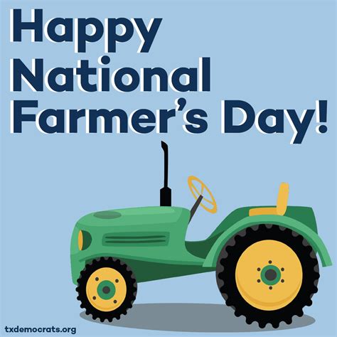 Happy National Farmers Day Texas Democrats Continue To Fight For Texas