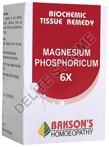 Bakson Magnesium Phosphoricum Biochemic 6X Tablets At Best Price In